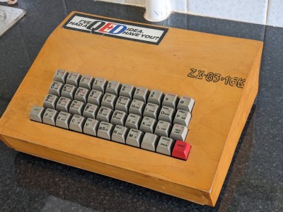 My Orginal Wooden box ZX81