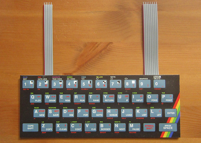 48K-KDLX - ZX Spectrum 48k keyboard w. smd tactile switches 
