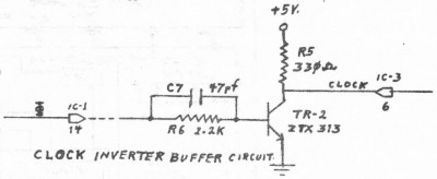 CLOCK INVERTER BUFFER CIRCUIT