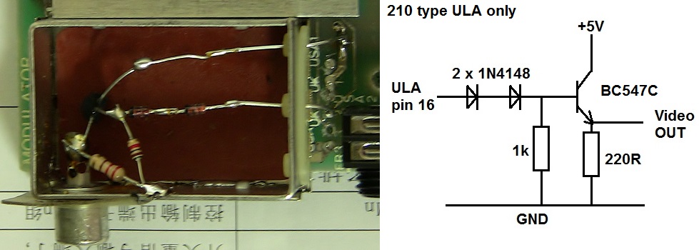 Modified diode circuit with 2 diodes and transistor