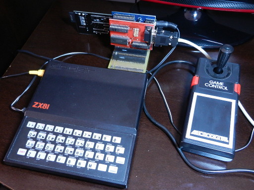 ZX81 with ZeXtender + JOY81 + Turbo Sound 81 + ZXpand