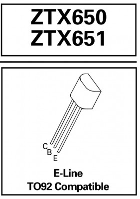 ZTX650 / ZTX651 lead out