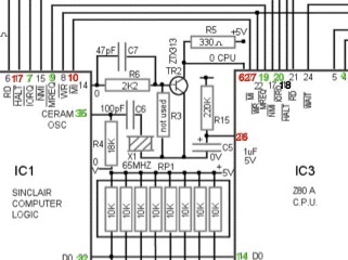 ZX81 CPU clock circuit