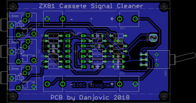 Board for Hammond Box