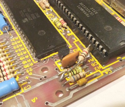 Extra 1k ohm resistor on an issue 3 board