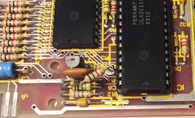 Extra 1k ohm resistor on an issue 3 board