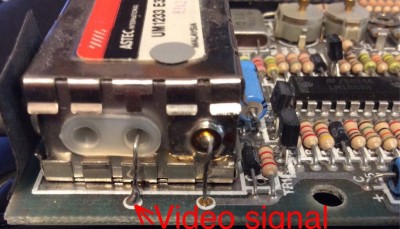 ZX Spectrum 48K Modulator video signal